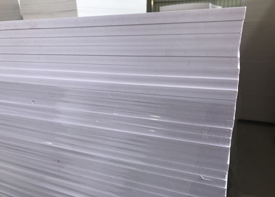 Custom White PVC Free Foam Board Chemically Resistant 22" * 28" * 3/16''
